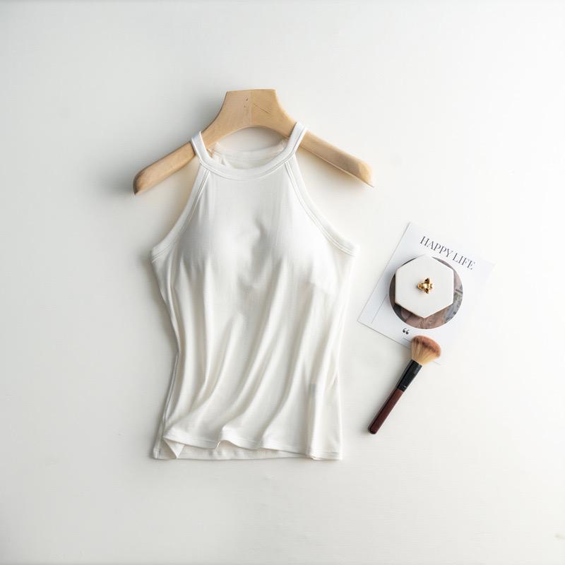 Dia Tank Tops with Inbuilt Bra