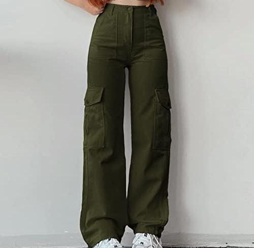 Roderno Cargo Statement Pants In White