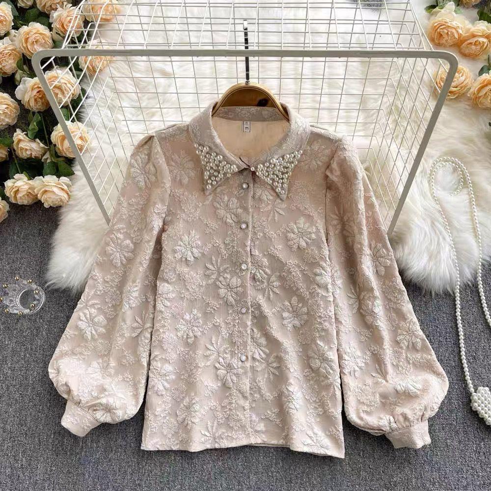 Sebia Embroidered Blouse In Black