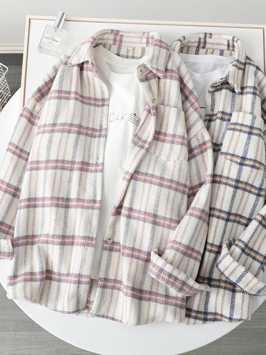 Tansy Flannel Shirt In Beige