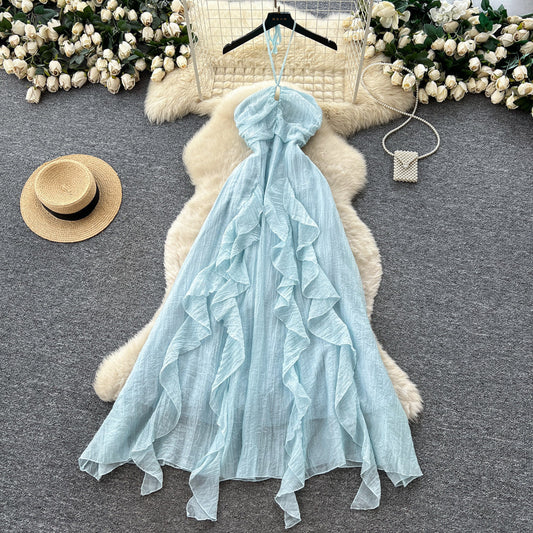 Maelle Ruffle Maxi Dress