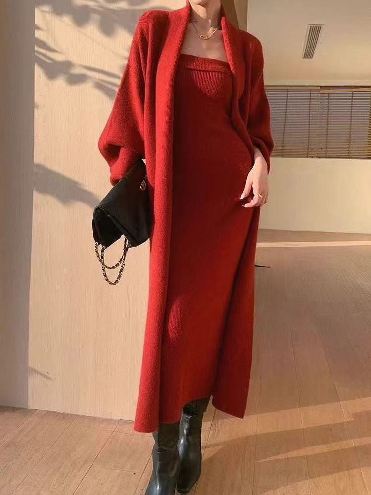 Asta Off Shoulder Dress With Cape