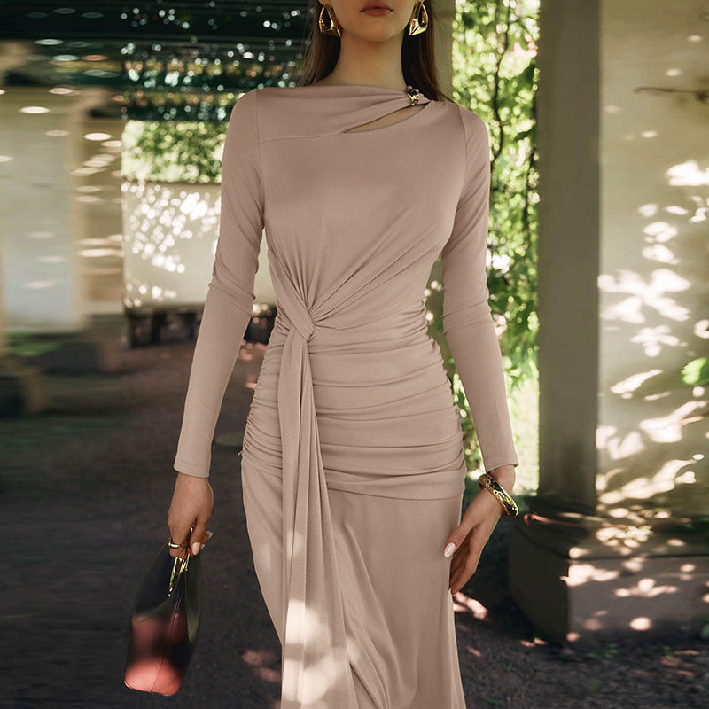 Elise Statement Bodycon Maxi Dress