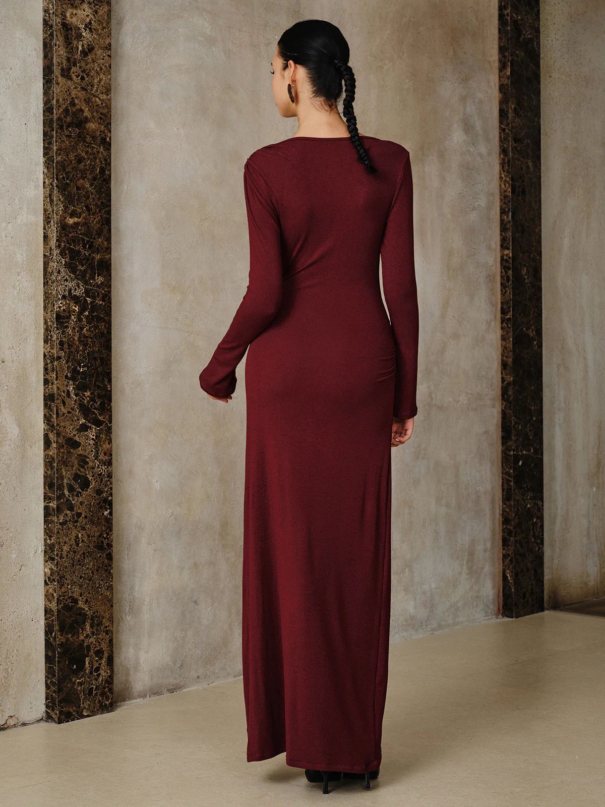 Gabin Luxe Bodycon Maxi Dress