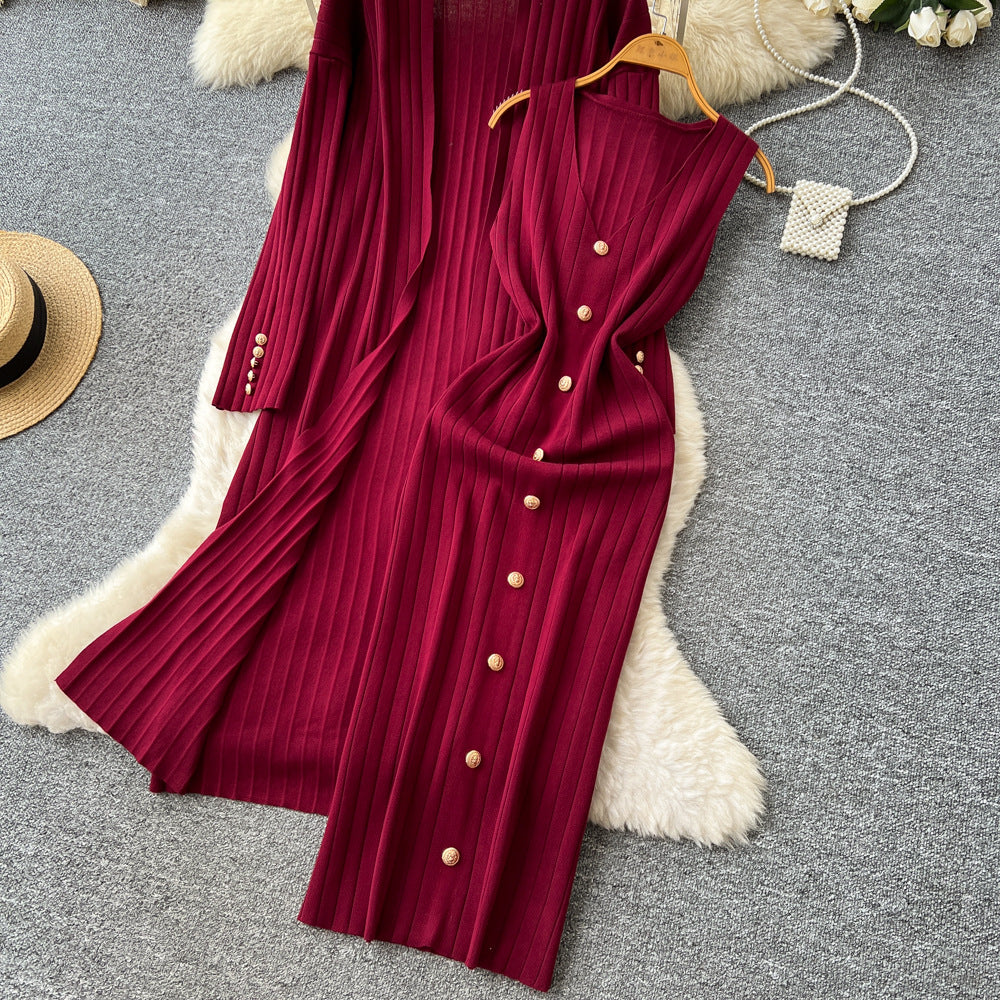 Delphin Winter Dress With Cape