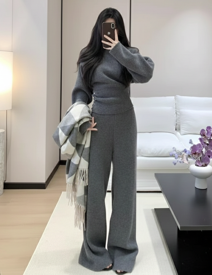 Blanche Premium Winter Coord Set