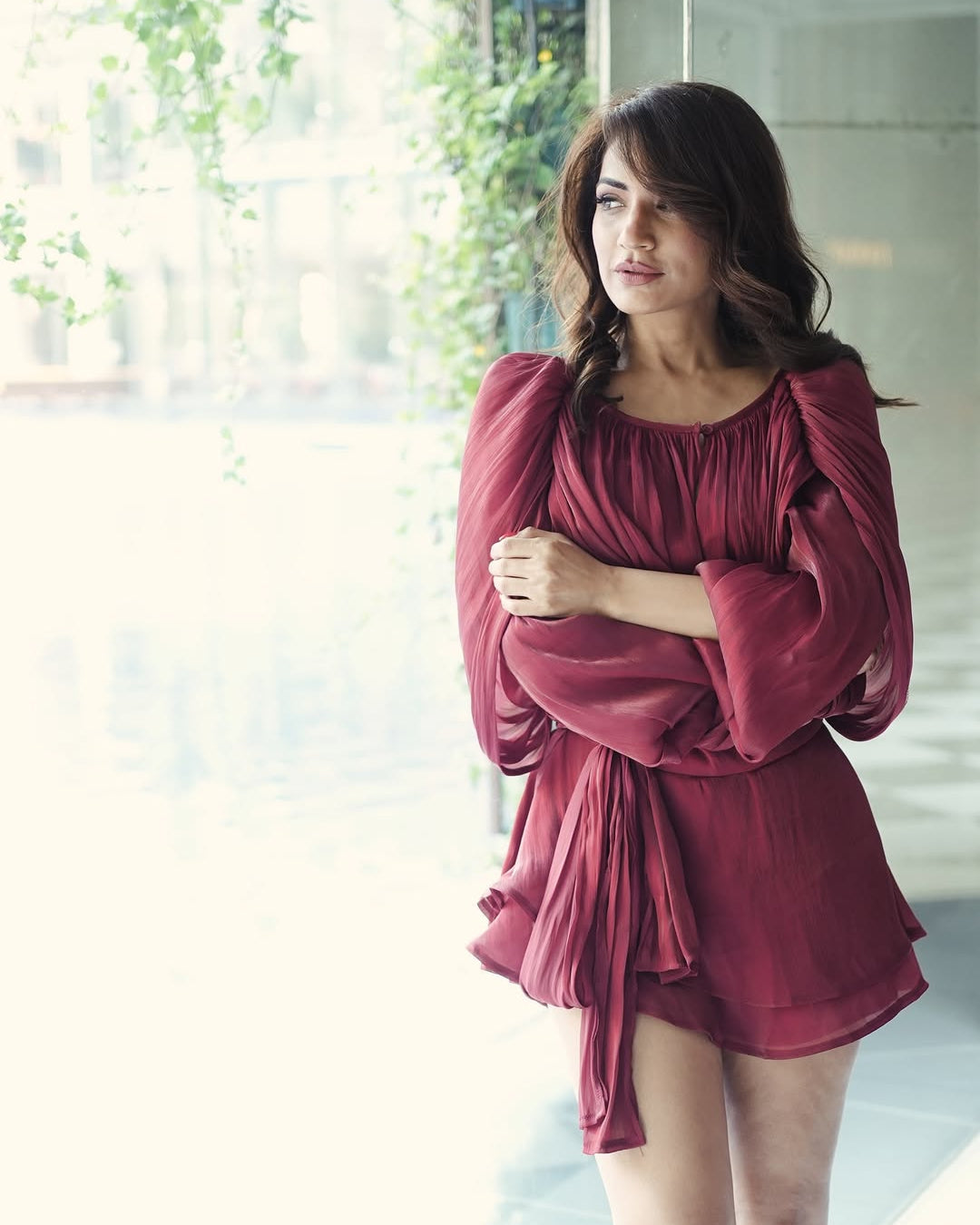Aimee Ruffle Coord Short Set