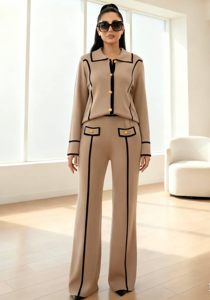 Masha Premium Woolen Coord Set