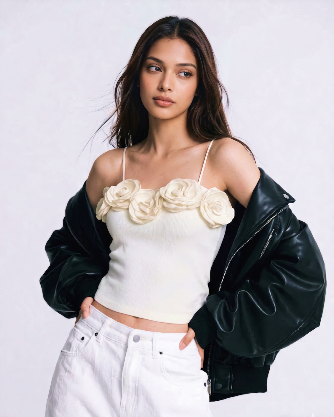 Mexico Rose Padded Top