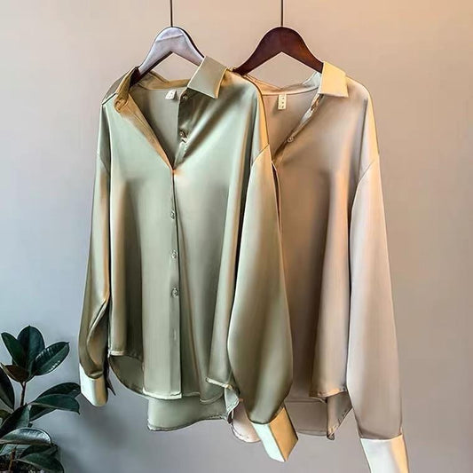 Hathor Luxury Satin Shirts