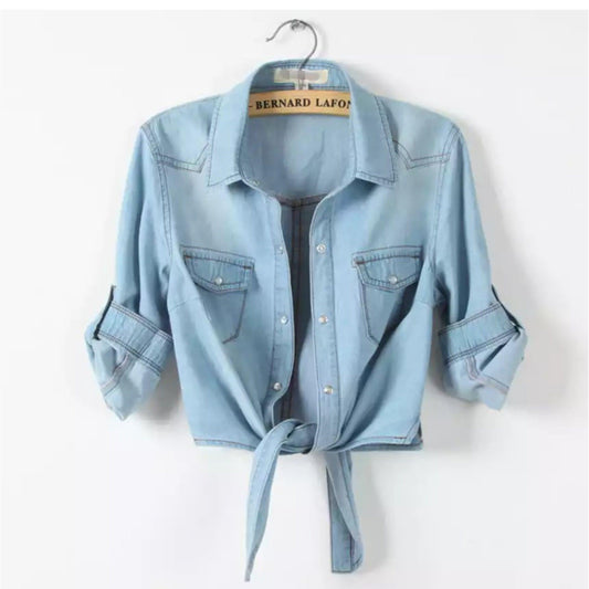 Luxury Denim Crops
