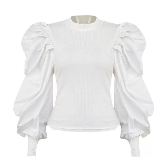 Puffed Sleeve Bradshaw Blouses