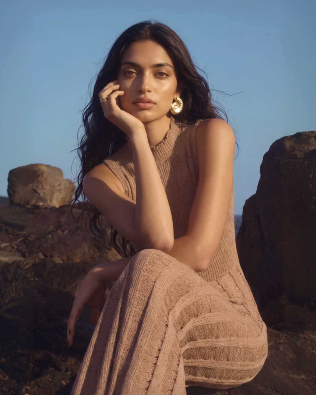 Raven Luxe Soft Knit Dress