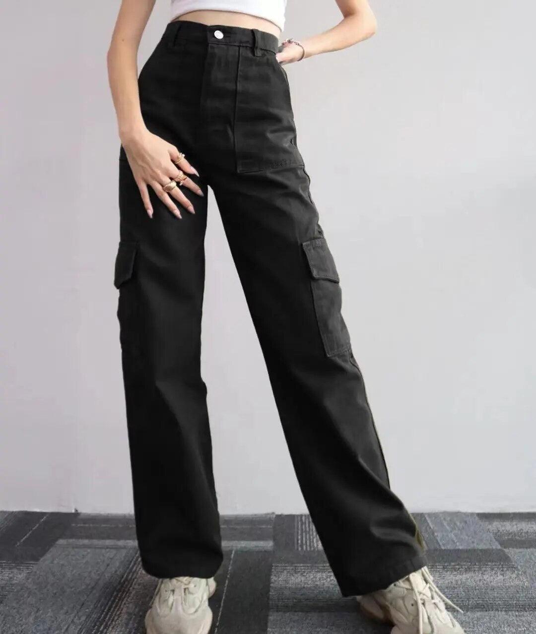 Roderno Cargo Statement Pants In Olive