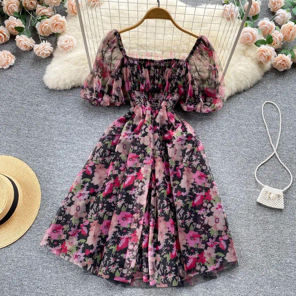 Sasha Floral Dress In Multicolor