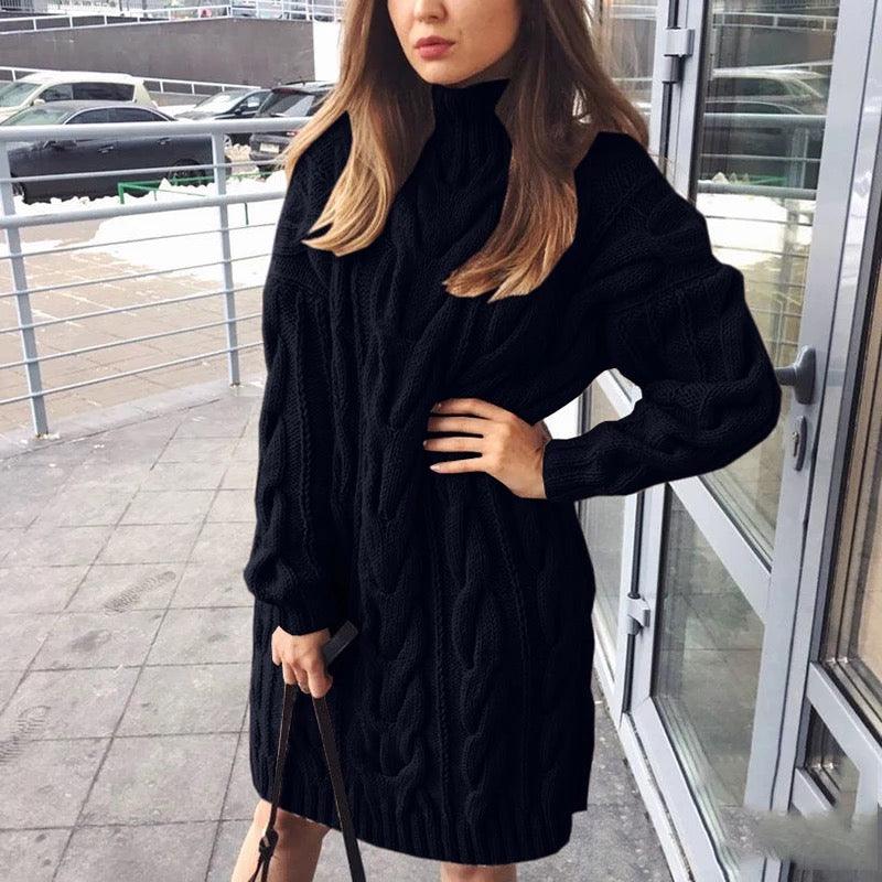 Sertha Luxury Woolen Dress