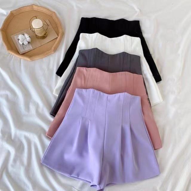Seul Statement Shorts In Pink