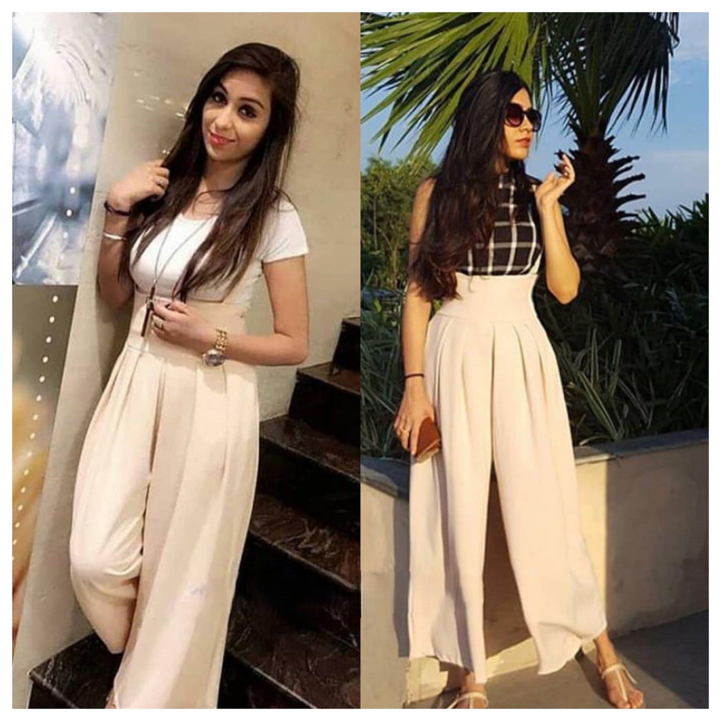 Statement Suspender Pants - Celebrity Favorite