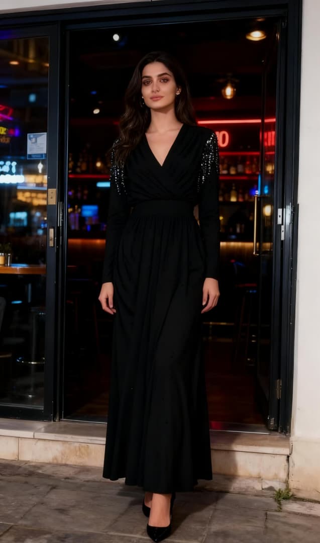 Patsy Embellished Party Maxi Dress